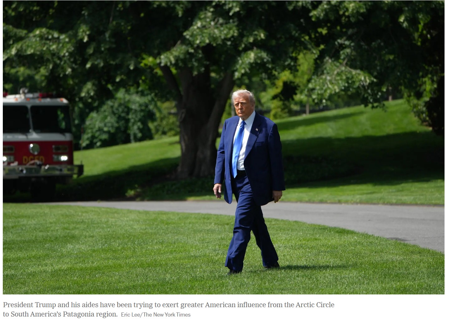 NYTimes: Trump’s Vision: One World, Three Powers?